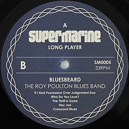 Roy Poulton Blues Band LP Bluesbeard side B